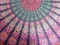 Preview: Prächtiger, großer Mandala Wandbehang Tagesdecke